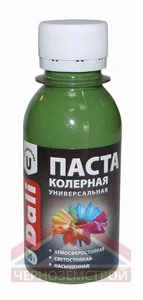 Колер паста "DALI" 0,1 кг оливковый