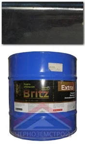 Эмаль ПФ-115 черная 25 кг ГОСТ "БРИЦ" LKM