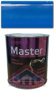 Эмаль ПФ-115 синяя 1,9 кг Мастер "БРИЦ"