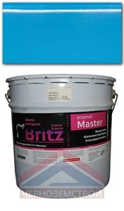 Эмаль ПФ-115 голубая 25 кг Мастер "БРИЦ"