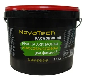 Краска Novatech Facadework фасадная 15 кг 