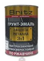 Грунт-Эмаль 3 в 1 0,9кг "Бриц" 
