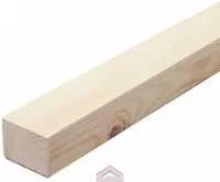 Брус сухой строганый хвоя профилированный 40х60 мм