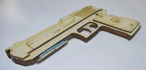 Пистолет из фанеры Лазер "Пистолет Макарова ПМ"