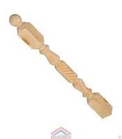 Столб Бочка Витая 80 х 80 х 1200 клееный сосна Вологда