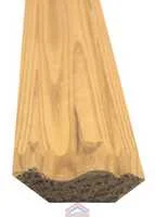 Плинтус сосна 60мм А 2,5м фигурный клееный Вологда