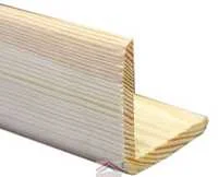 Угол наружный 40мм А гладкий 2,5м клееный сосна Вологда