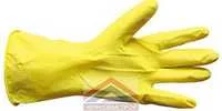 Перчатки хозяйственные из латекса размер S