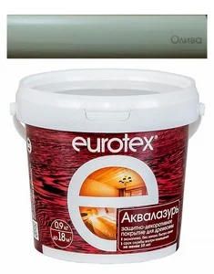 EUROTEX Аквалазурь 0,9кг