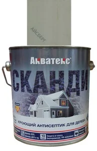 Акватекс-Сканди 2,5л Кроющий антисептик для древесины