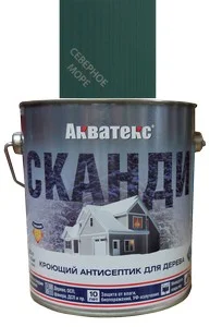 Акватекс-Сканди 2,5л Кроющий антисептик для древесины