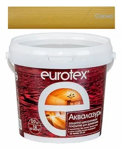EUROTEX Аквалазурь 0,9кг