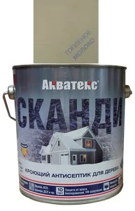 Акватекс-Сканди 2,5л Кроющий антисептик для древесины