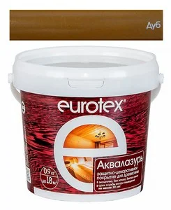 EUROTEX Аквалазурь 0,9кг