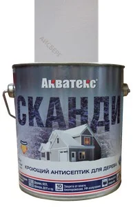 Акватекс-Сканди 2,5л Кроющий антисептик для древесины