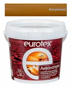 EUROTEX Аквалазурь 0,9кг