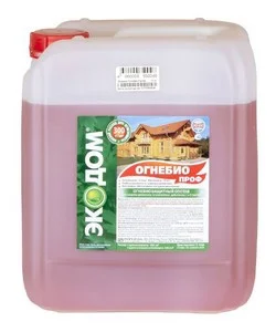 Пропитка "ЭКОДОМ ОГНЕБИОПРОФ" 23 кг I и II группа защиты