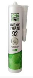 Жидкие гвозди SV 92 для пенополистирола и пенопласта, Белые 280 мл 