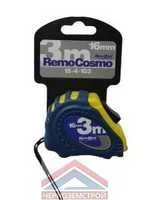 Рулетка 3 м х16 мм "RemoCosmo" обрезиненный корпус, автофиксатор, магнитный крючок