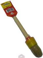 Кисть круглая №10 40 мм натуральная щетина "Hobbi"