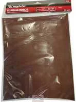 Шлиф-лист на бумажной основе зернистость № 400 водостойкая О/А 230 х 280 мм 10 шт "Политех-Инструмент"