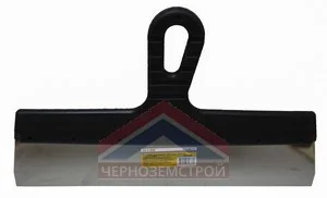 Шпатель 350 мм нержавеющий, пластиковая ручка