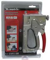 Степлер мебельный тип скобы 140, 6-14мм металл 4 в 1 "MATRIX "