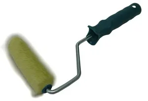 Валик-мини полиакрил с ручкой 100мм d 15мм "СИНТЕКС" С рукояткой