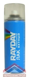 Лак аэрозоль яхтный глянцевый 520мл "RAYDAY"