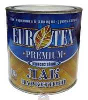 Лак паркетный глянец 0,8 л "EUROTEX-PREMIUM"