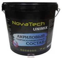 Мастика Гидроизоляционная NovaTech Unimix 7 кг