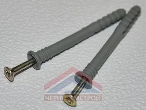 Дюбель-гвоздь SM-L 6х60 потайной бортик 150 шт