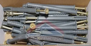 Дюбель-гвоздь SM-L 8х100 потайной бортик 50 шт