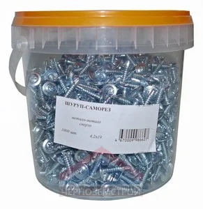 Саморез ММ сверло 4,2х19 1000 шт/уп