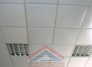 Кассета потолочная AP600A6/45°/Т-24 белый матовый А902, А903 rus Эконом кр. Tegular