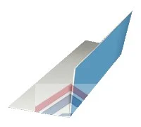 Угол ПВХ белый Липецк 3,0м 