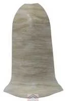 801 Дуб рене угол внешний к плинтусу ПВХ "WIMAR"