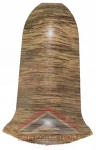 806 Дуб скальный угол внешний к плинтусу ПВХ "WIMAR"