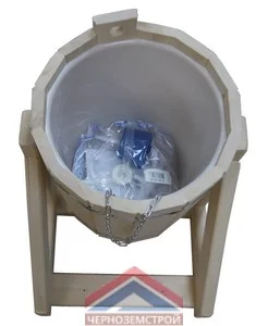 Обливное устройство с пластиковой вставкой 10 л липа