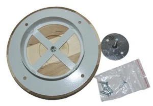 Вентиляционная заглушка d 100мм комбинированная древесина