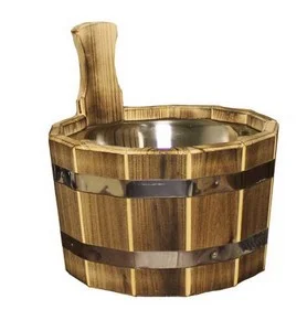 Шайка 1-ручка 3 л с нержавеющей вставкой "Добрыня" ШН-ЗД