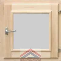 Оконный блок 40 х 40 липа с ручкой