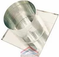 Потолочно-проходной узел нержавеющая сталь 0,5 мм d 115