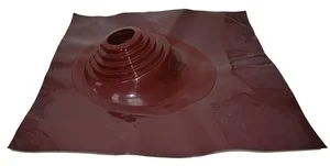 Уплотнитель кровельный угловой R-1 силикон 75-200 красный