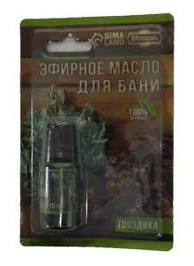 Масло эфирное Гвоздика 10 мл "Добропаровъ"