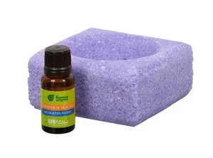 Набор для бани и сауны соляной испаритель, эфирное масло Можжевельник 15 мл