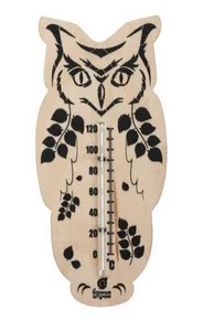 Термометр для бани "Сова" 16,6*7,5*1см БШ