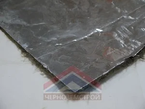 Базальтовый картон фольгированный иглопробивной 6 х 600 х 1000 мм