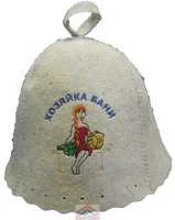 Шапка банная "Хозяйка бани"