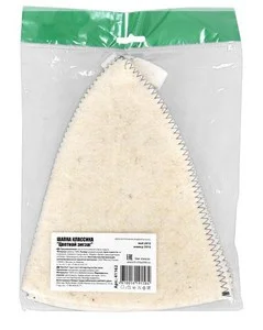 Шапка банная "КЛАССИКА" Цветной зигзаг